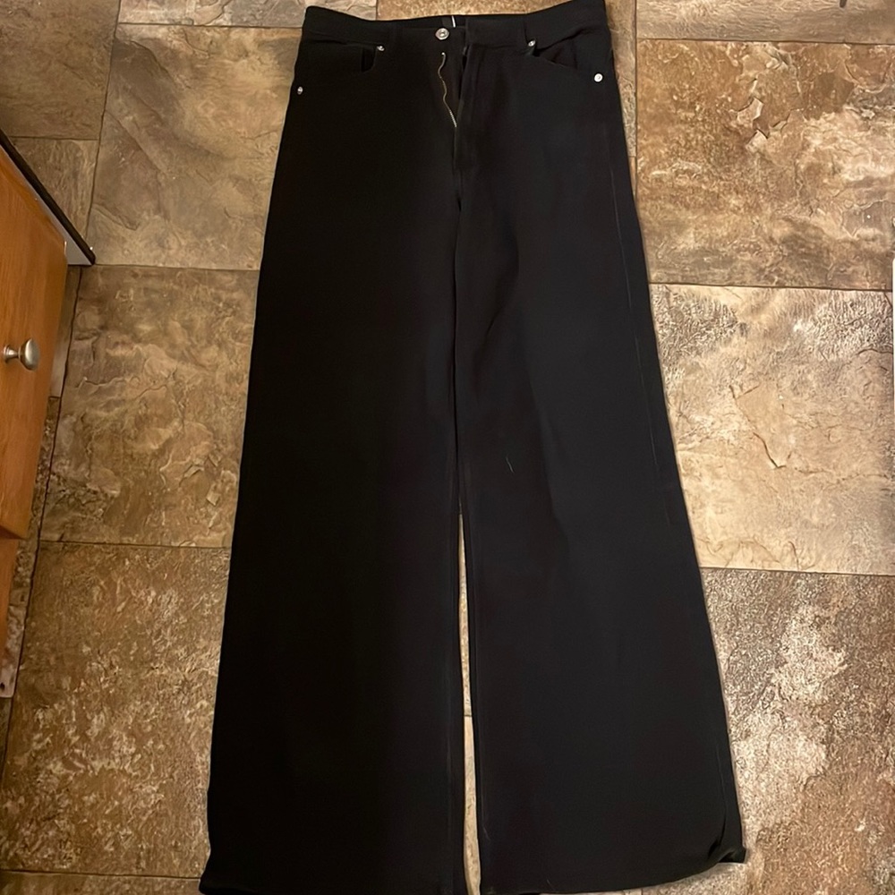 Flare black jeans